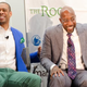 11Alive news anchor and panel moderator DeMarco Morgan with panelist the Rev. Dr. Raphael G. Warnock, senior pastor at Atlanta’s Ebenezer Baptist Church, during The Root’s manCode event in Atlanta June 17, 2015.
Girard Hale/The Root